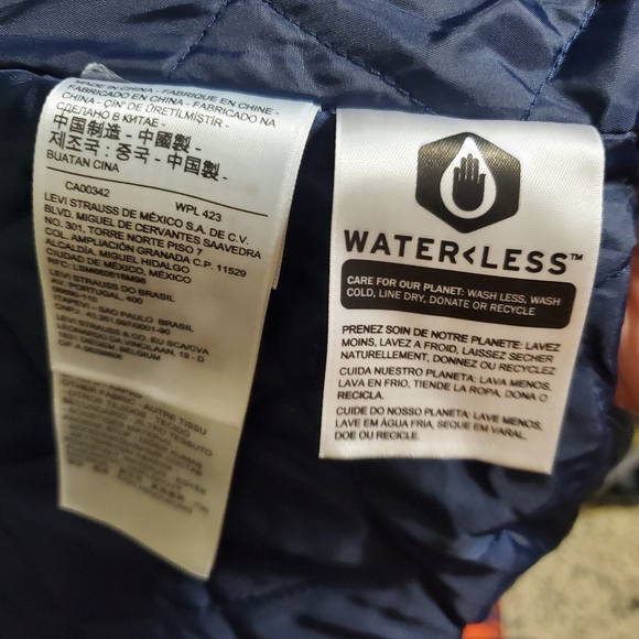 Levi's Premium COCOON BOMBER SHERPA TRUCKER JEAN JACKET - Picture 8 of 12